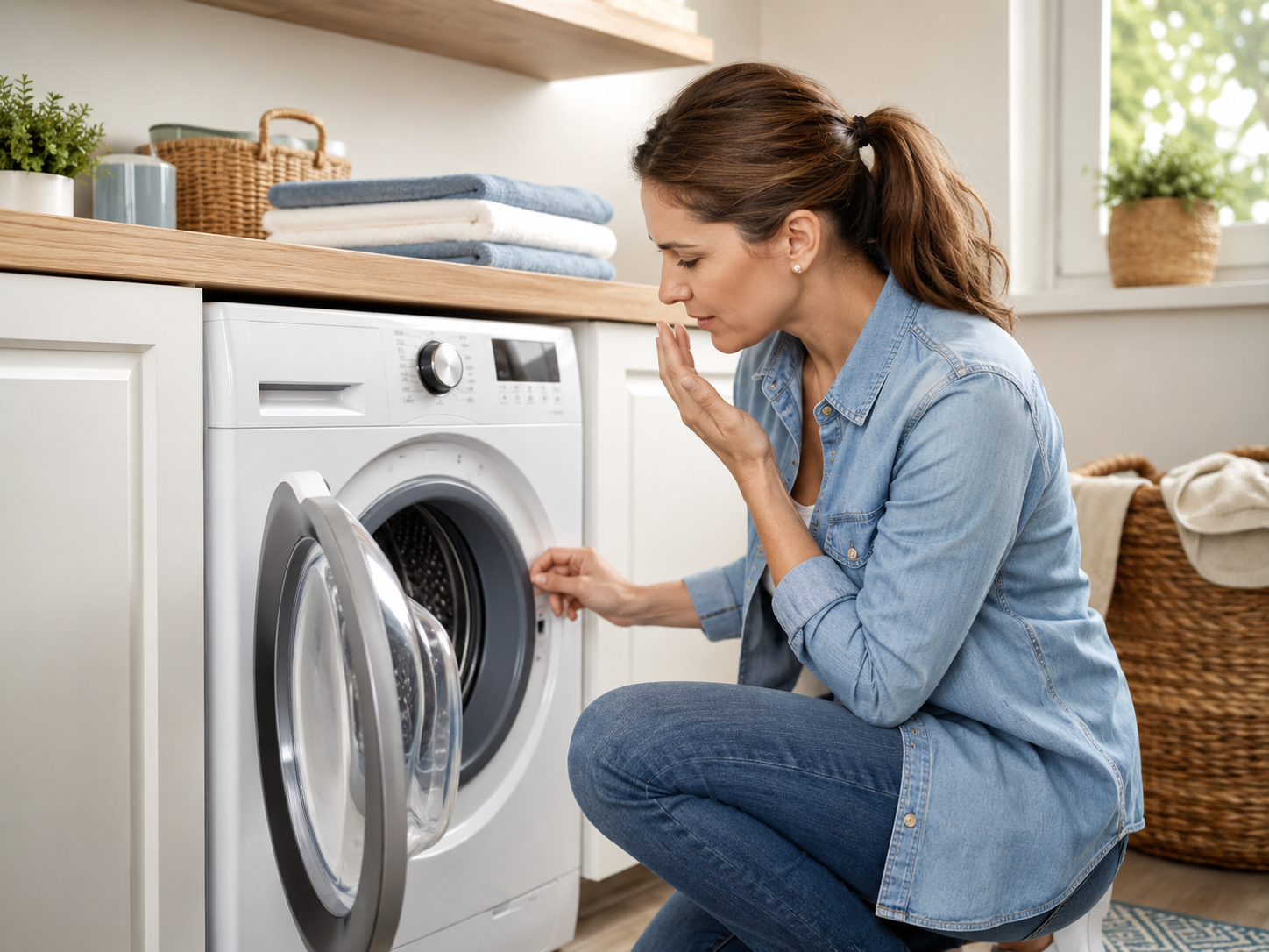 How to Remove Bad Smells From a Washing Machine