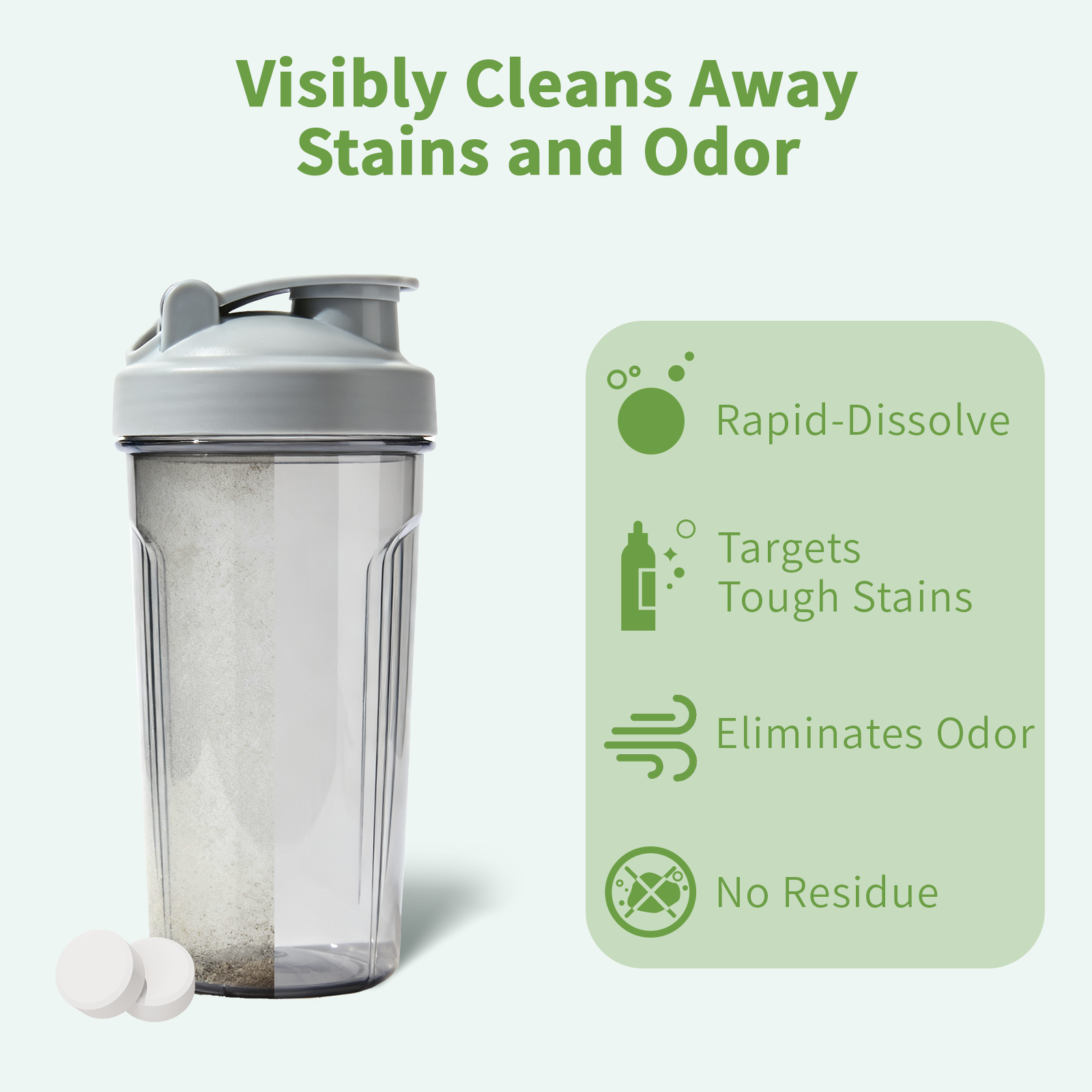Water Bottle Cleaning Tablets