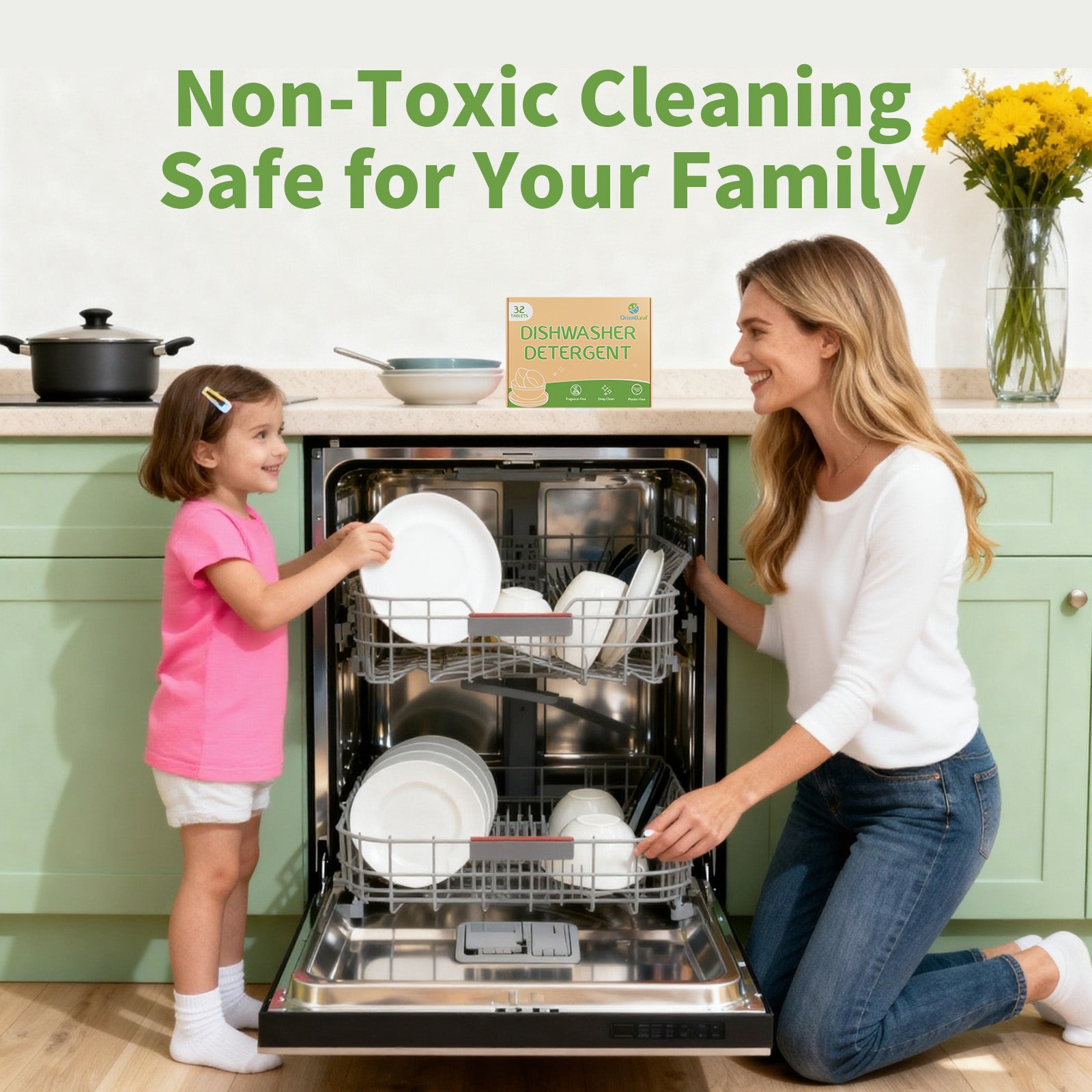 Dishwasher Detergent Tablets