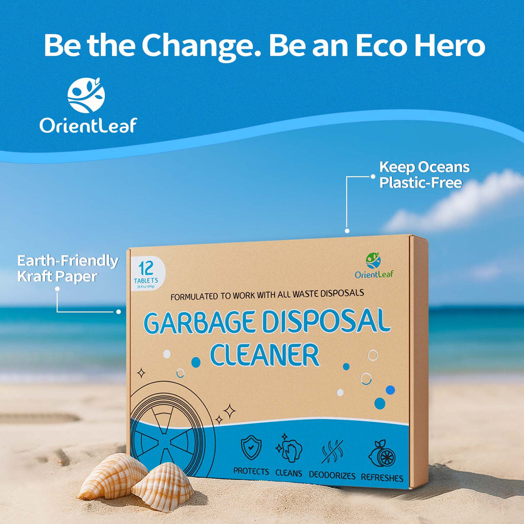 Garbage Disposal Cleaner, 12 Pack, Lemon Scent