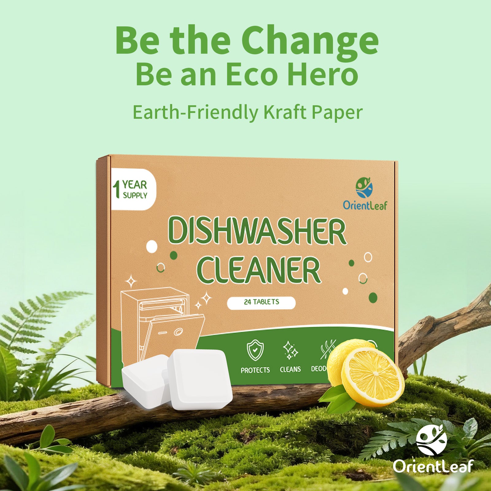 Dishwasher Cleaner, 24 pack