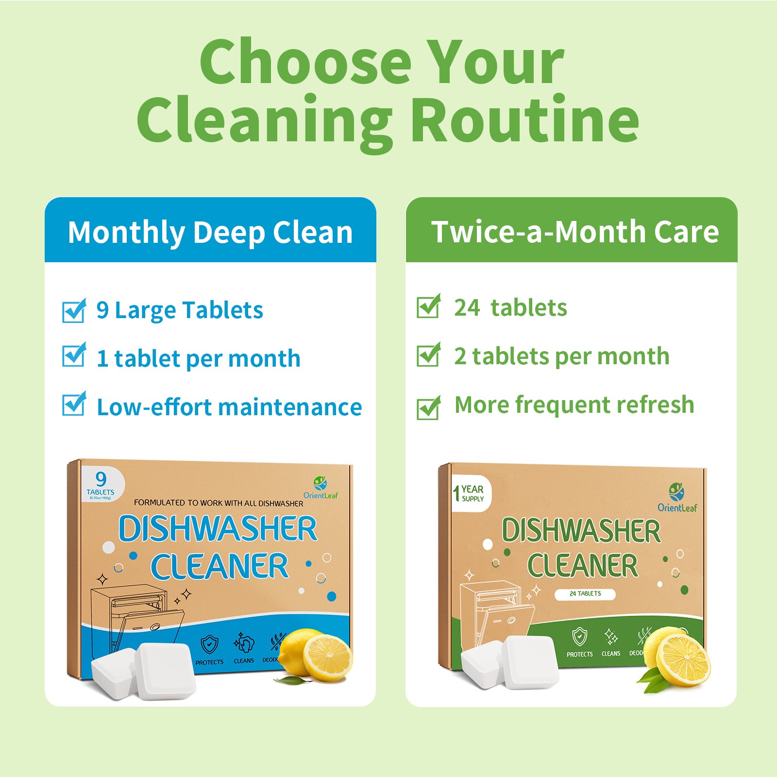 Dishwasher Cleaner, 24 pack