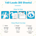 Laundry Detergent Sheets Fragrance Free